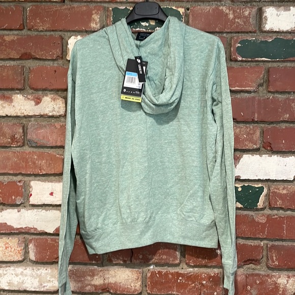 Nike Sportswear Gym Vintage Women’s green Hoodie NWT size Medium - Picture 3 of 4